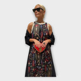 Adéla – Maxi Šaty s Elegantními Vzory