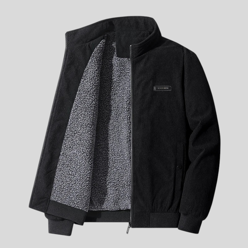 Udo - Manšestrová Bunda S Fleecovou Podšívkou