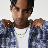 Tomáš – Kostkovaná Košile s Dlouhým Rukávem ve Velkých Velikostech pro Muže