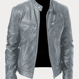 Viktor – Casual Kožená Bunda: Nadčasový Design a Komfort