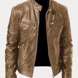 Viktor – Casual Kožená Bunda: Nadčasový Design a Komfort