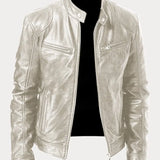 Viktor – Casual Kožená Bunda: Nadčasový Design a Komfort