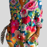 Rina – Halenka S Barevným Vzorem