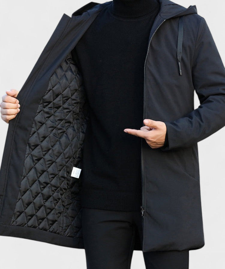 Søren – Elegantní Zimní Bunda V Moderním Designu