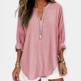 Adéla – Lněná Blůza na Pláž