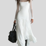 Lunaria – Dlouhé Tylové Šaty V Černé Barvě S Éterickým Kouzlem