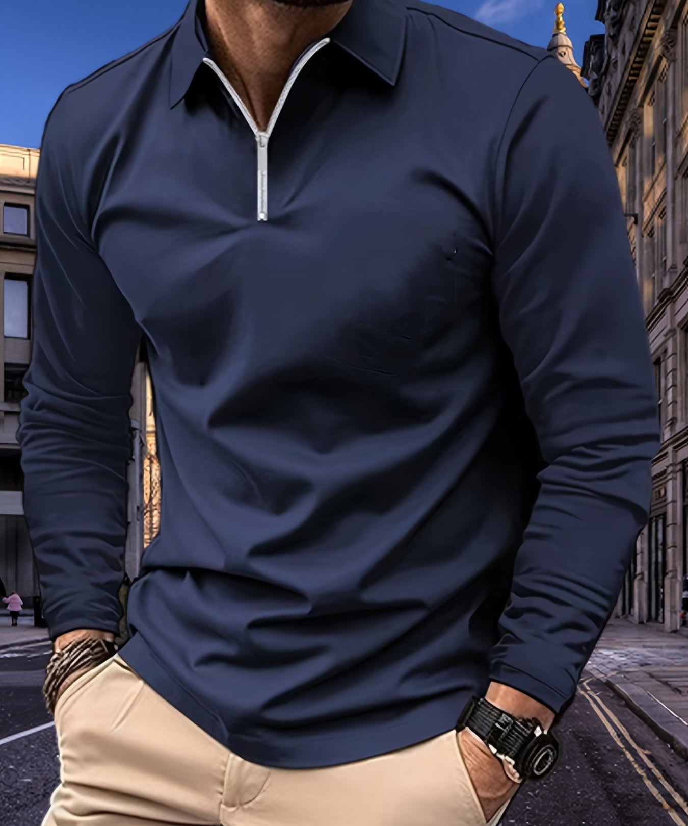 Tomáš – Pánská Zipová Košile