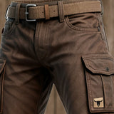 LEONARD - ZATEPLENÉ KARGO KALHOTY