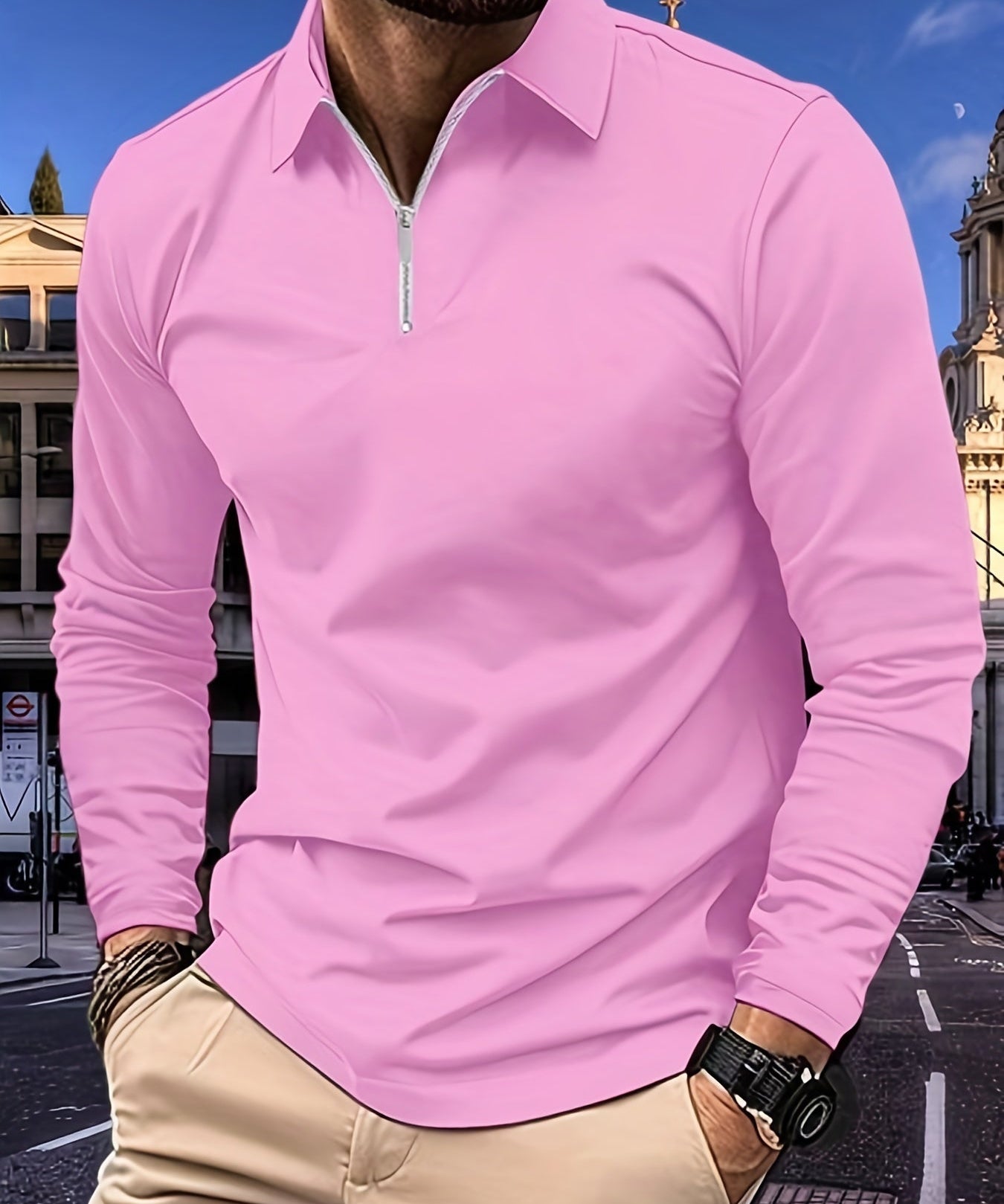 Tomáš – Pánská Zipová Košile