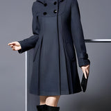 Adéla – Stylová Bunda s Kapsami a Kapucí