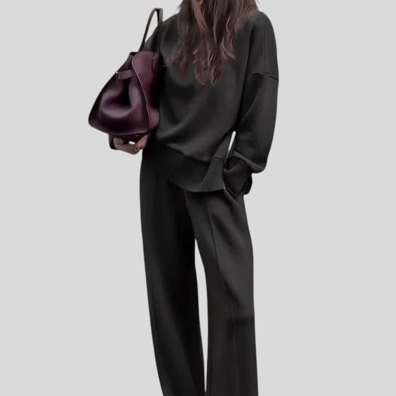 Serena – Sladěná Mikina A Tepláková Souprava S Volným Střihem