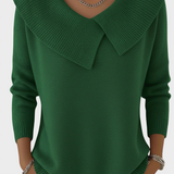 Lucia - Teplý svetr s měkkým límcem