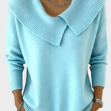 Lucia - Teplý svetr s měkkým límcem