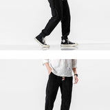 David – Pánské Kordové Jogger Kalhoty s Volným Střihem a Stahovacím Pasem