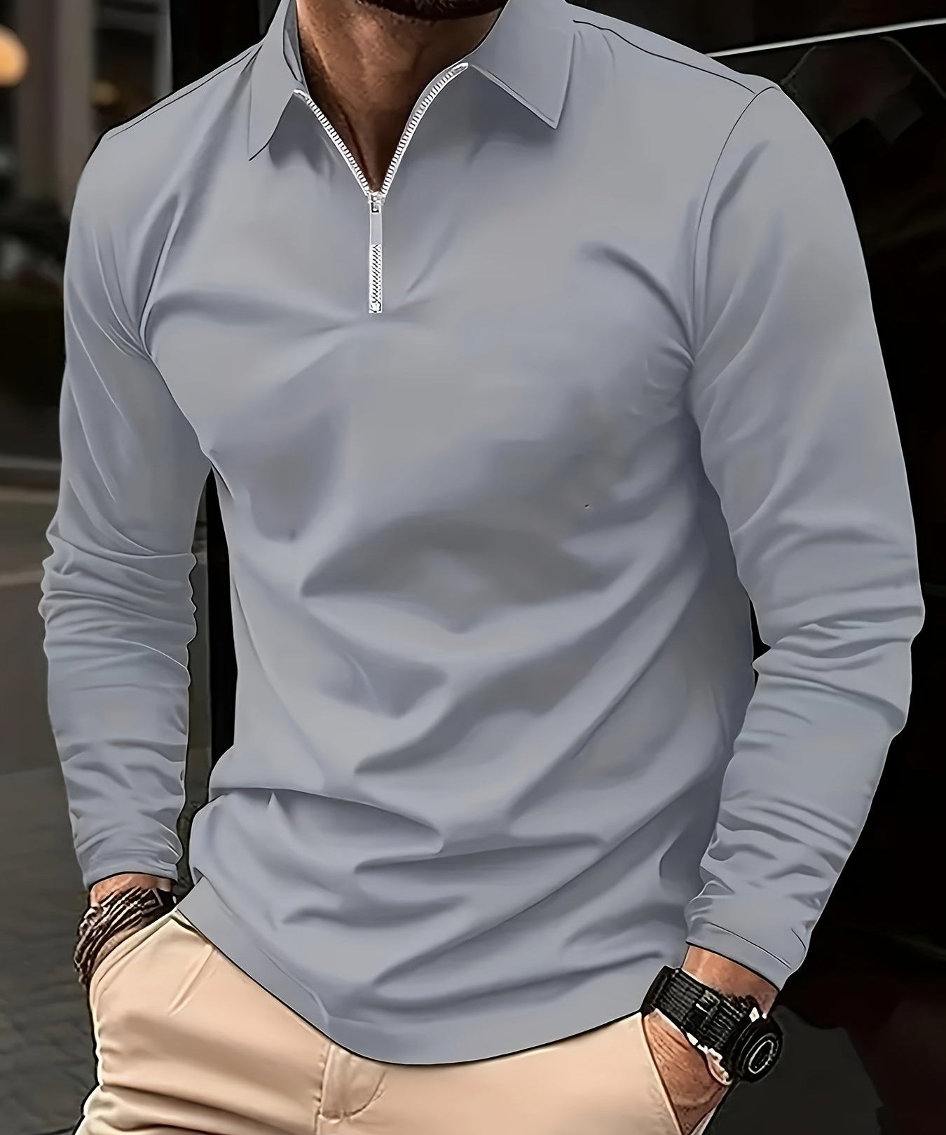 Tomáš – Pánská Zipová Košile