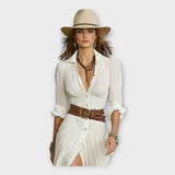 Adéla – Dlouhé Šaty s Bohémskou Elegancí