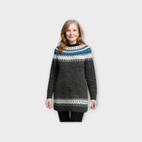 Adéla – Pletené Šaty s Vzorem