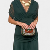 Amarra – Elegantní Dlouhé Šifonové Šaty S Drapováním