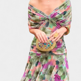 Amarra – Elegantní Dlouhé Šifonové Šaty S Drapováním