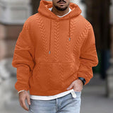 Tomáš – Pletená Mikina s Klokaní Kapsou pro Muže