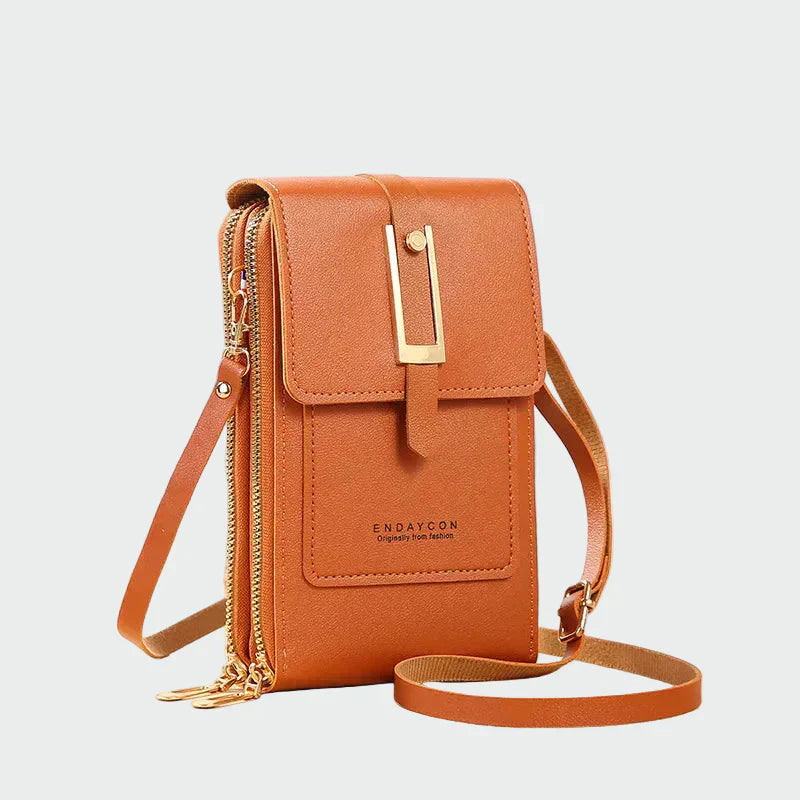 Anna – Elegantní Kožená Taška Přes Rameno